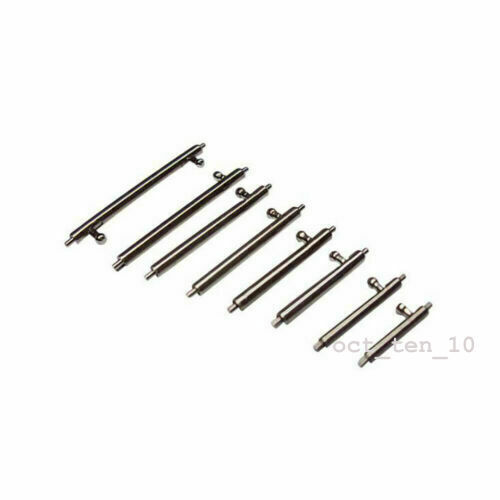 10pcs Replacement Quick Release Watch Strap Spring Bars Pins 18/ 20/ 22/ 22.5 mm