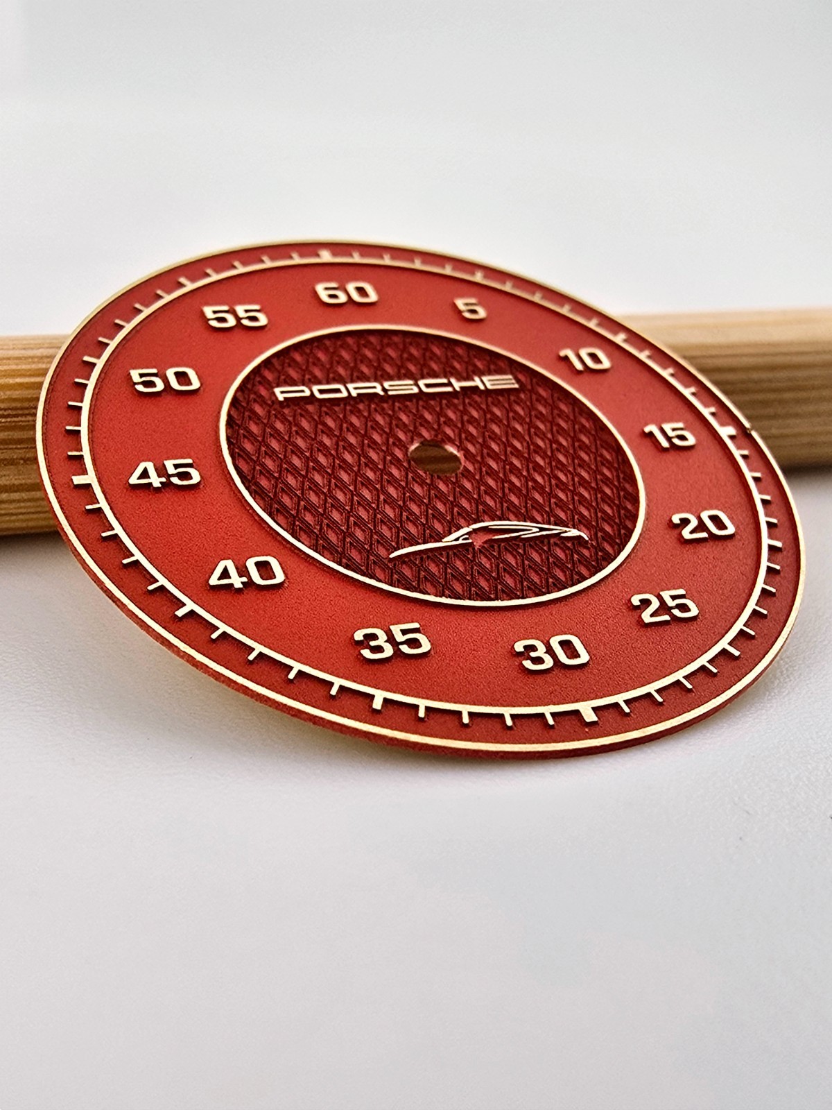 Custom-Made Laser Engraved Watch Dial | Porsche – Order any designsize