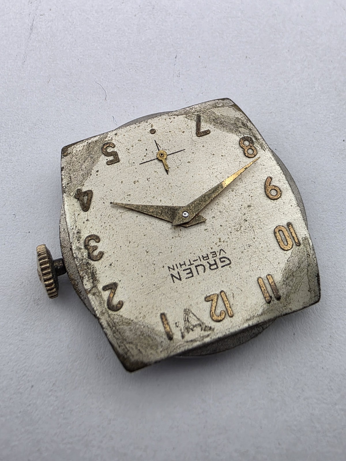 Gruen Veri-Thin 415 17 Jewel Swiss Movement w/ Dial – Good Balance Lot 252