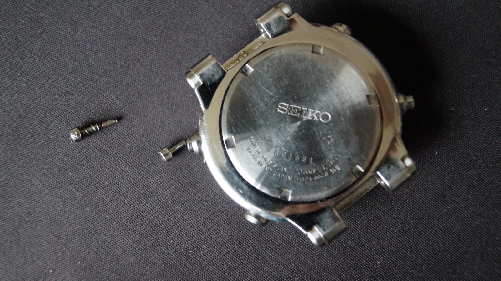 H024 vintage Seiko watch case Analog Digital Sportura Ignition quartz for parts