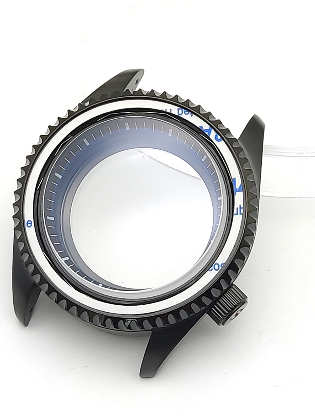 42MM Watch Case Modified SK007 Sapphire Glass Steel Case For NH35/NH36 Movement