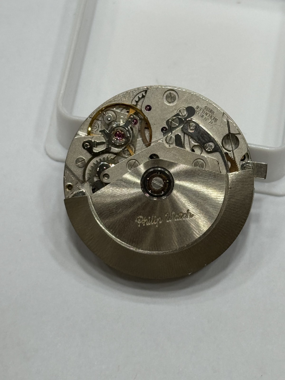 Philip Watch Movement Automatic Eta 7750 Swiss Made 17 Jewels Running