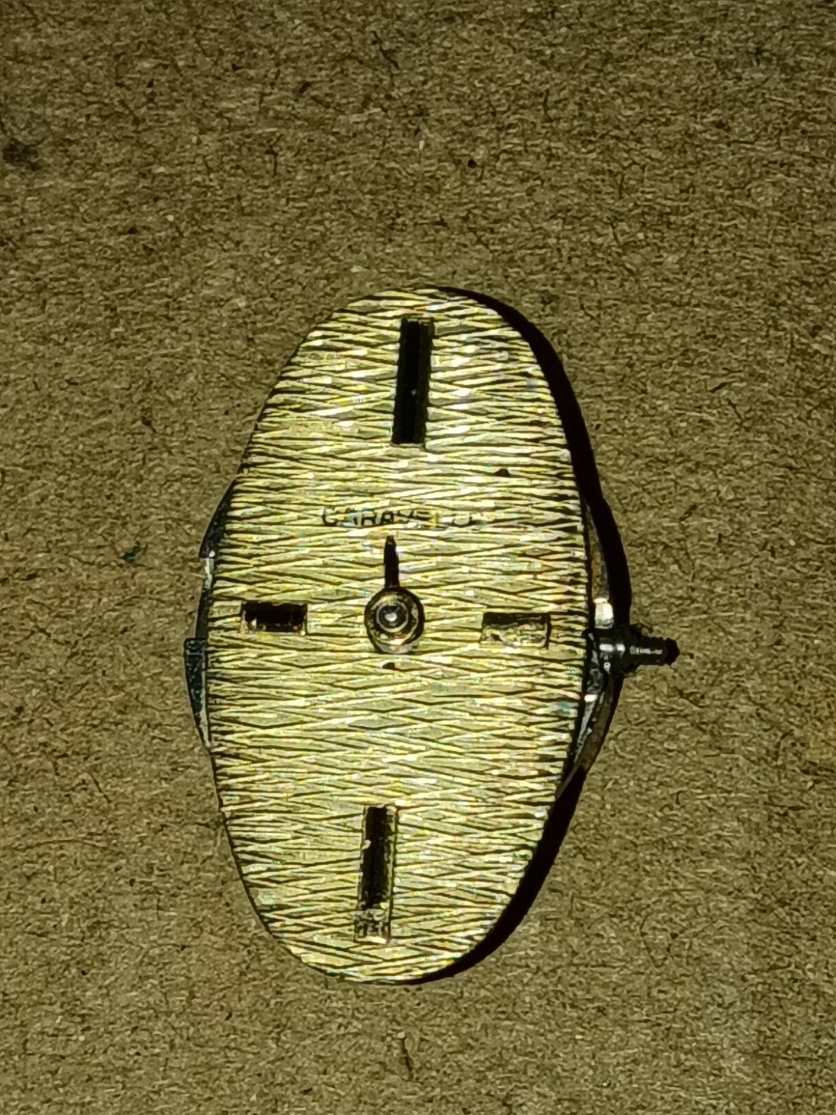 Carvelle 17j Watch Movement (Working)