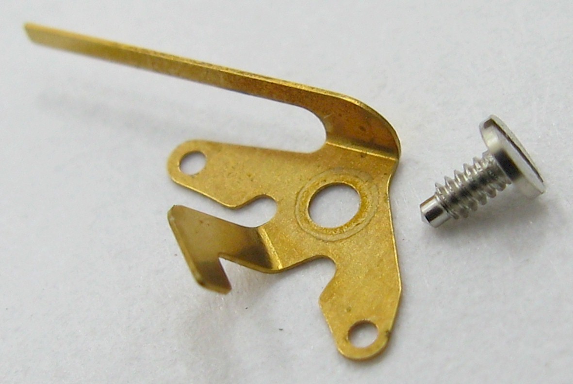 ESA ETA 9157 9158 Watch Movement part: electric contact 4035 & screw
