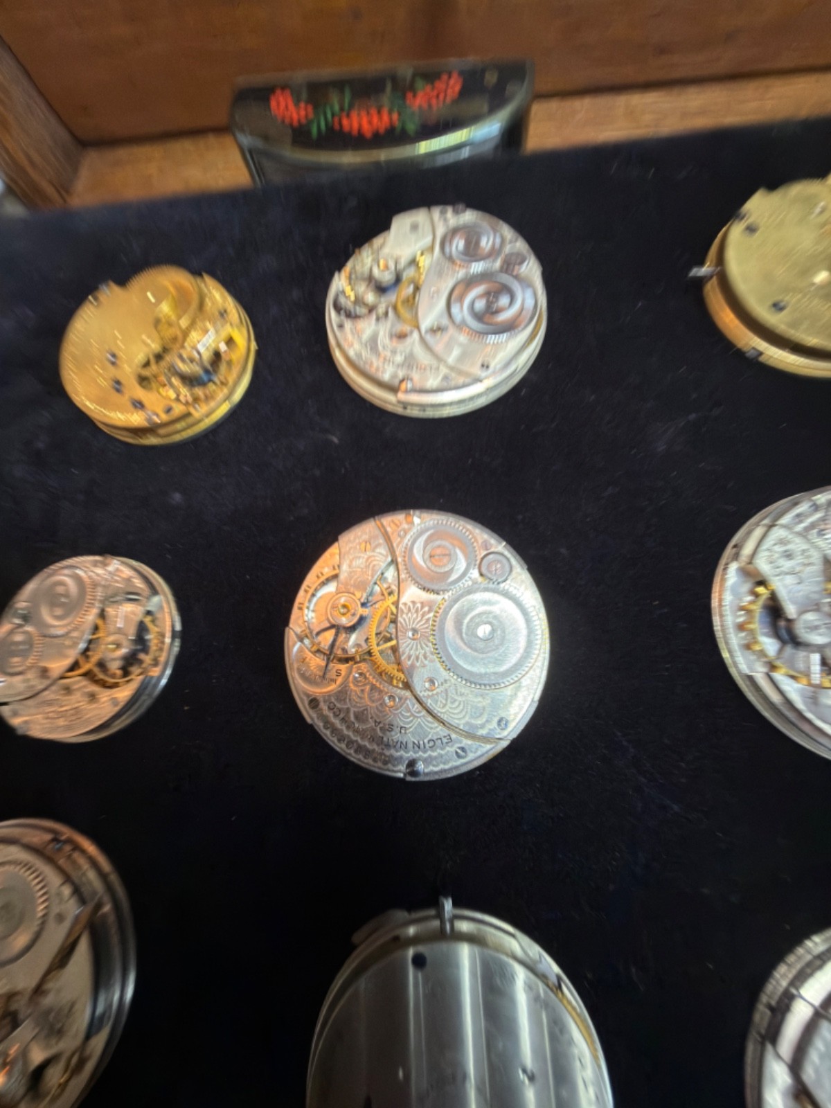 For Projects: Lot of 14, Pocket Watch Movements. Waltham, Elgin, Balances R Free