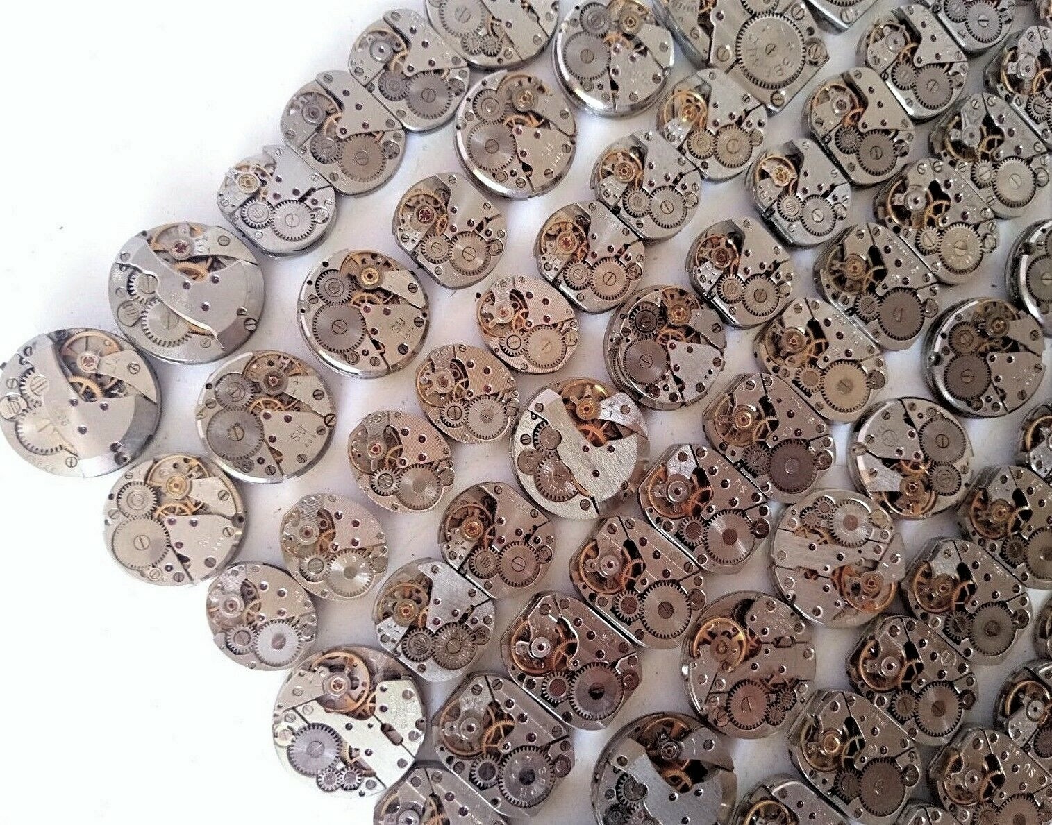 Watch Parts Gear Vintage Mechanisms set 20 pc. Steampunk Movements