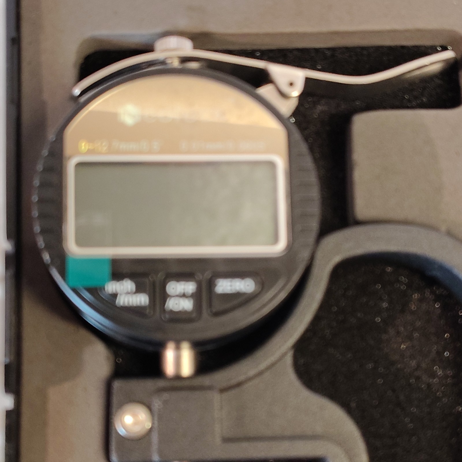 Digital Calipers For Measuring Balance Staff And Small Parts.
