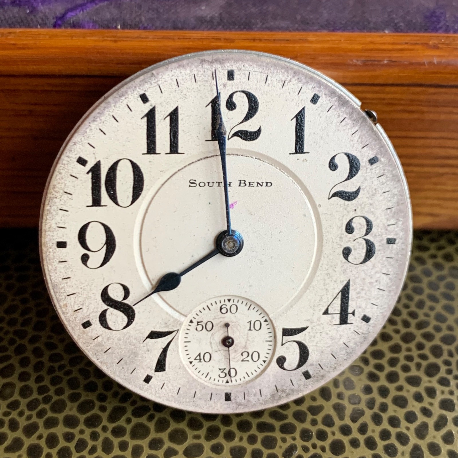 1928 South Bend Grade 227 16S 21 Jewels Pocket Repair #4
