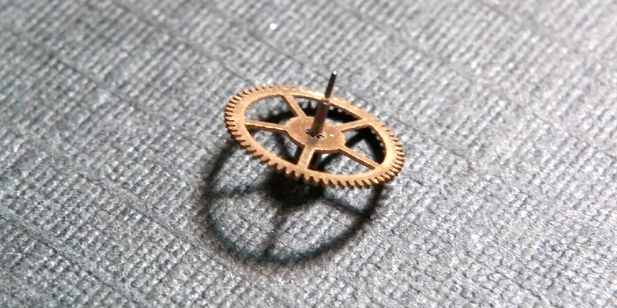 FHF 10 1/2, 30 224 110 Fourth Wheel, used for watch repair/watch parts