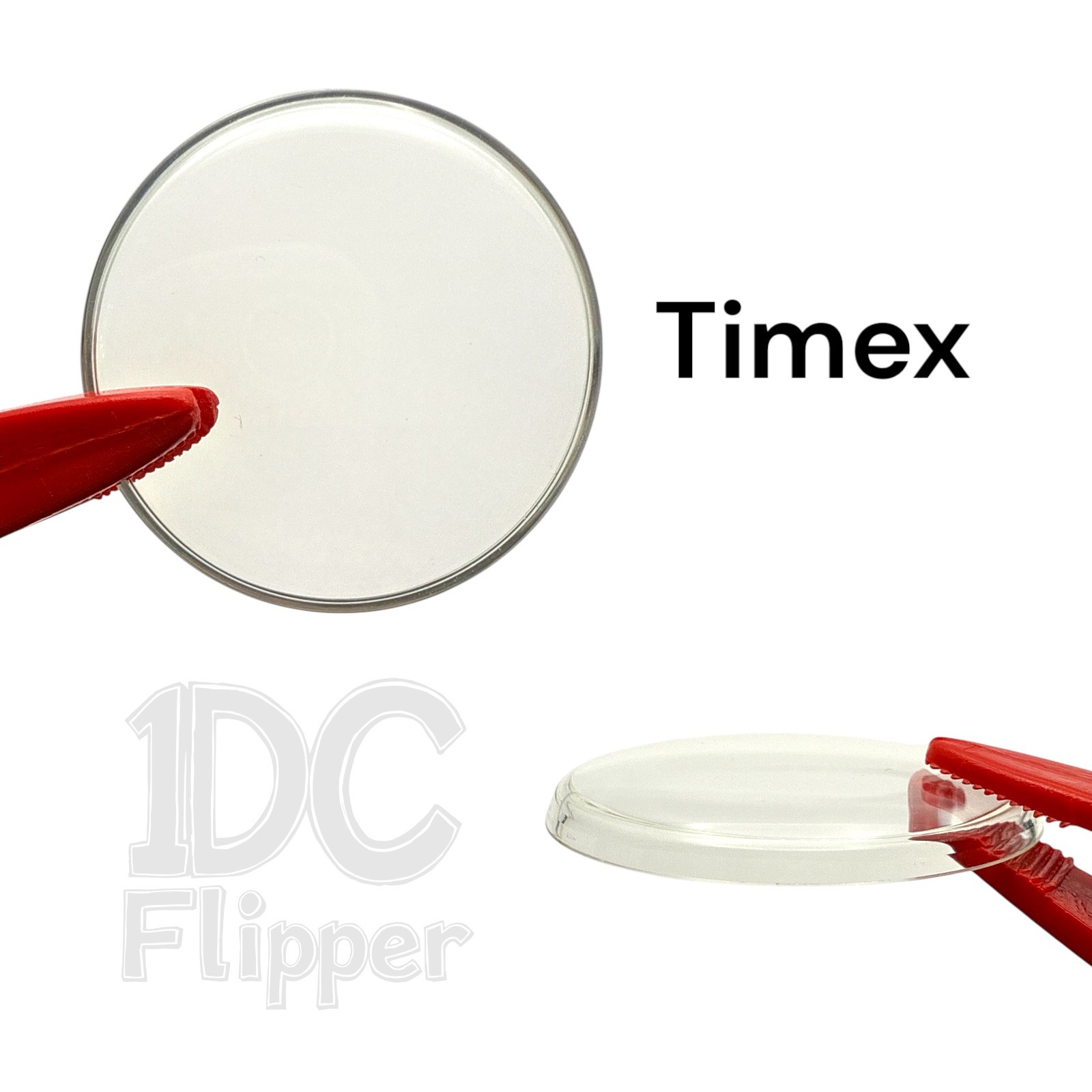 Timex Super Thin Watch Crystal TX1E #2 Round 1960-1971 Timex 5160, 16220 Read!