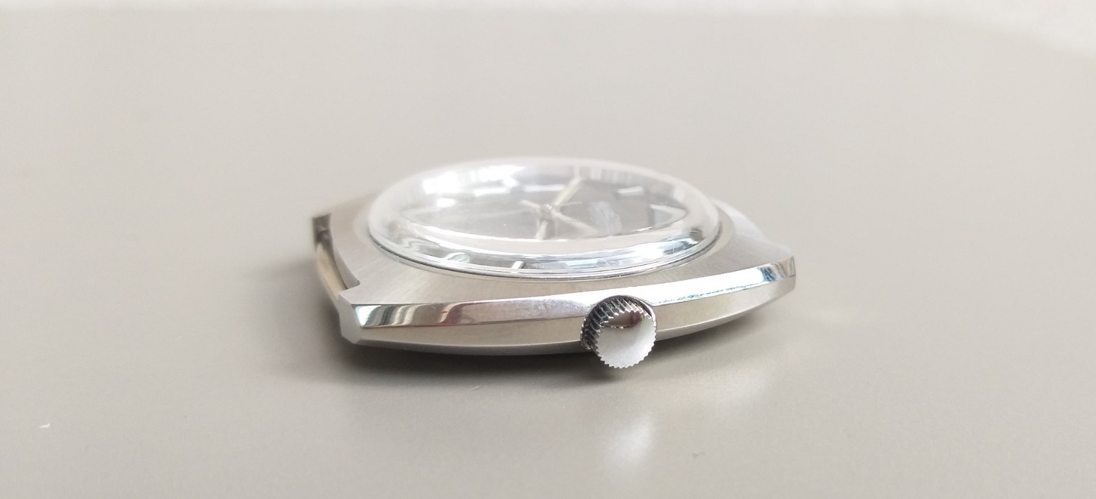 Fontainemelon FHF 974 Project Watch 35mm Swiss Case and Dial Vintage 1970’s NOS