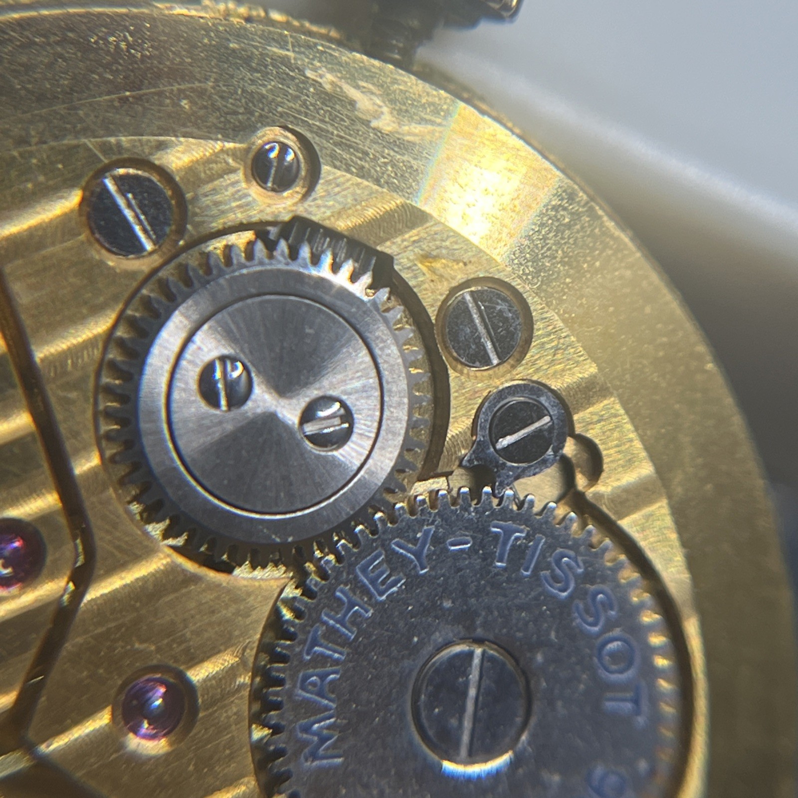 Marthey Tissot Cal. 608 Movement