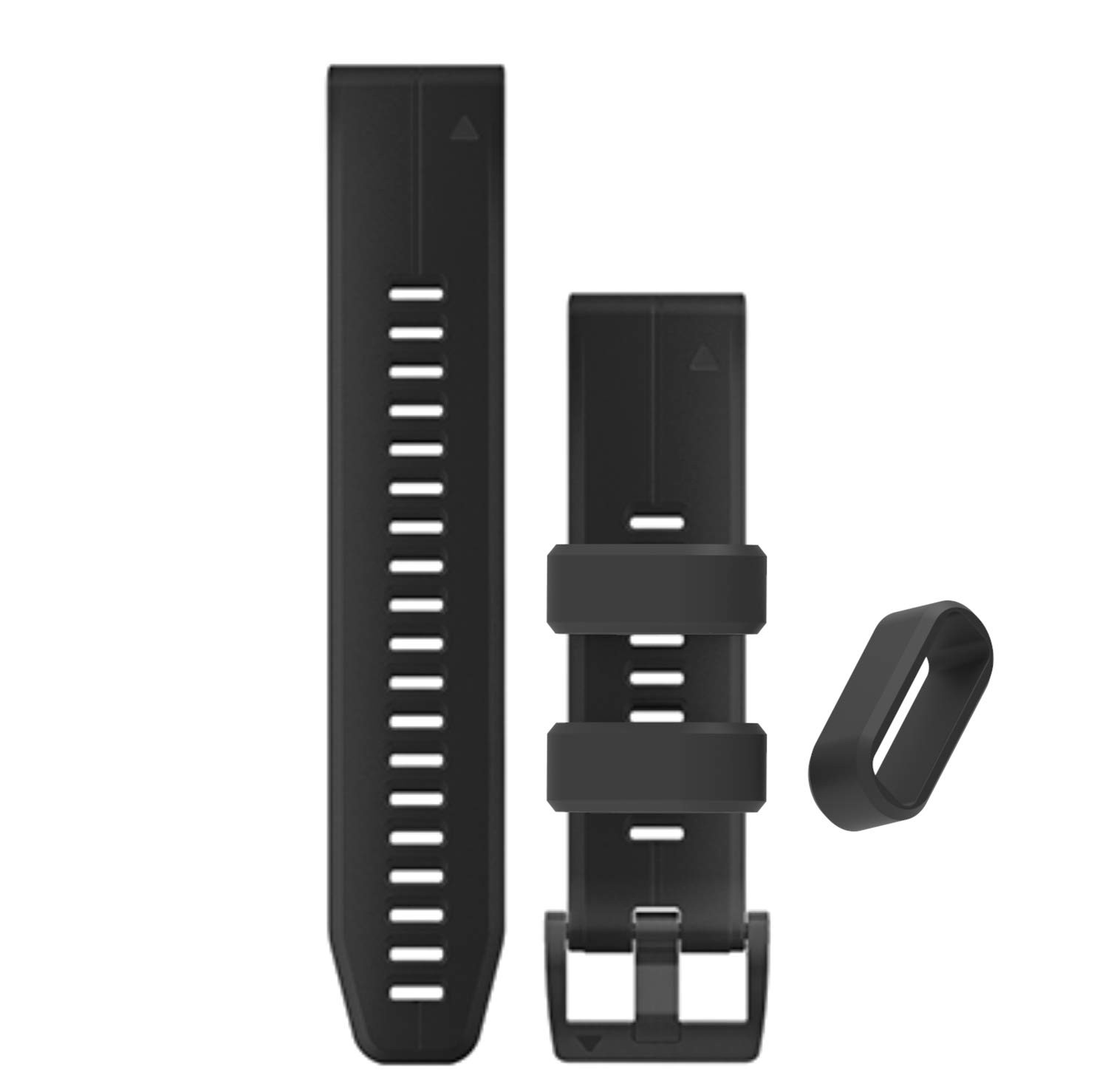 Fastener Rings for Amazfit T-Rex/T-Rex Pro/T-Rex 2/T-Rex 3/GTS 20mm, Black