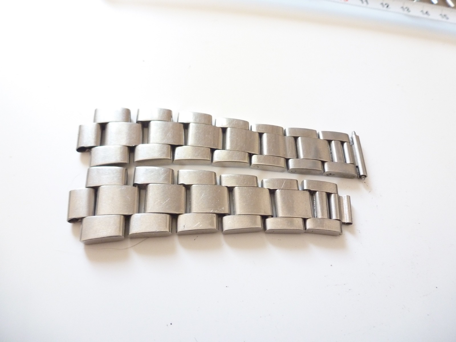 2 Half ORIGINAL Rolex Steel Bracelet 78350 19MM length Oyster without ends