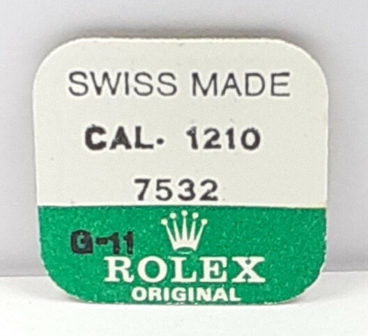 Genuine Rolex Part# 7532 Screws Balance Barrel & Train Wheel CAL 1210 NOS Sealed