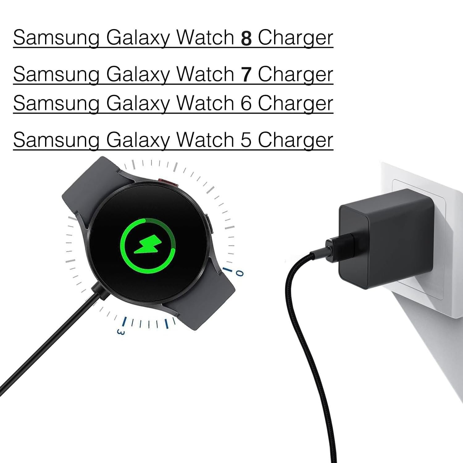 6FT Long Samsung Charger for Samsung Galaxy 8/8 /7/6/Ultra, 6 , 5/5 /4/4 /3/A…
