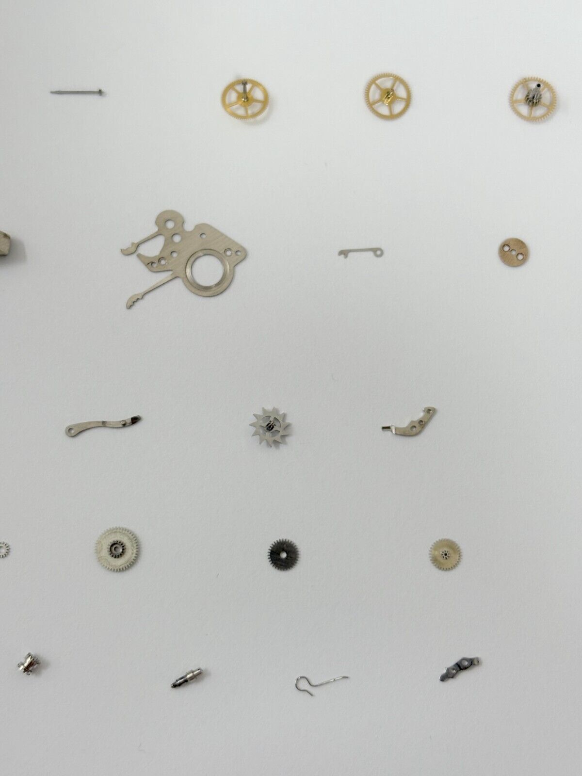 Vulcain Caliber 120 Movement Parts Balance Fork Wheel Spring Bridge Dial Case