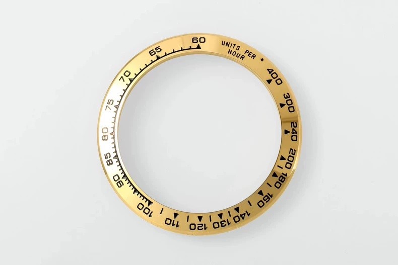 Tungsten Steel Weights Bezel Repair Tools & Kits Bezel For 116503 Dtona Gold Rin