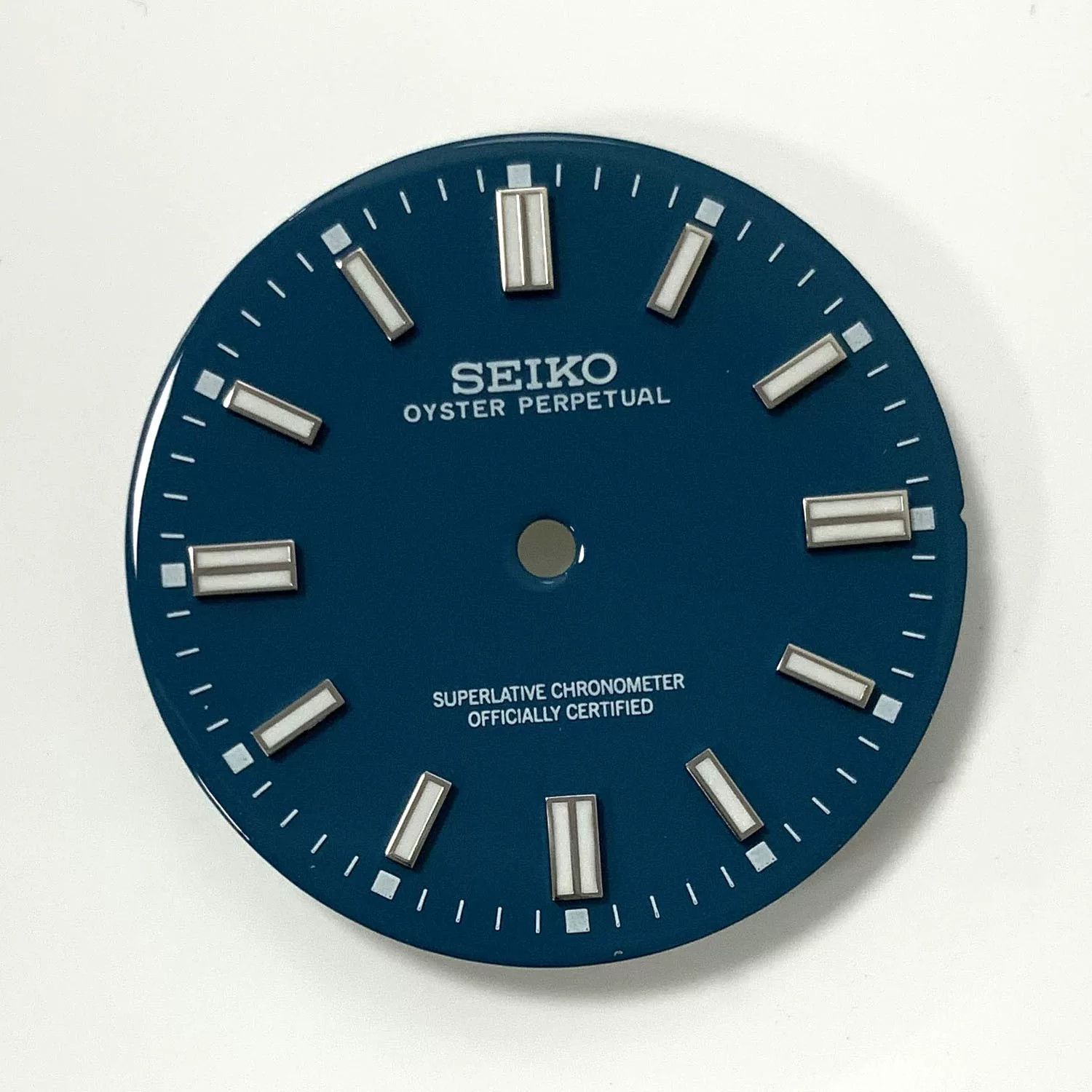 28.5mm Sun pattern Watch Dial Green Luminous For NH35 Movement Watch accessories