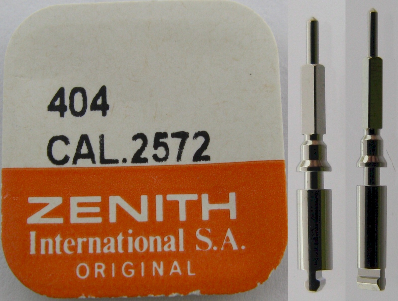 Zenith 2572 2752 … watch movement part: split male winding stem #404 x1