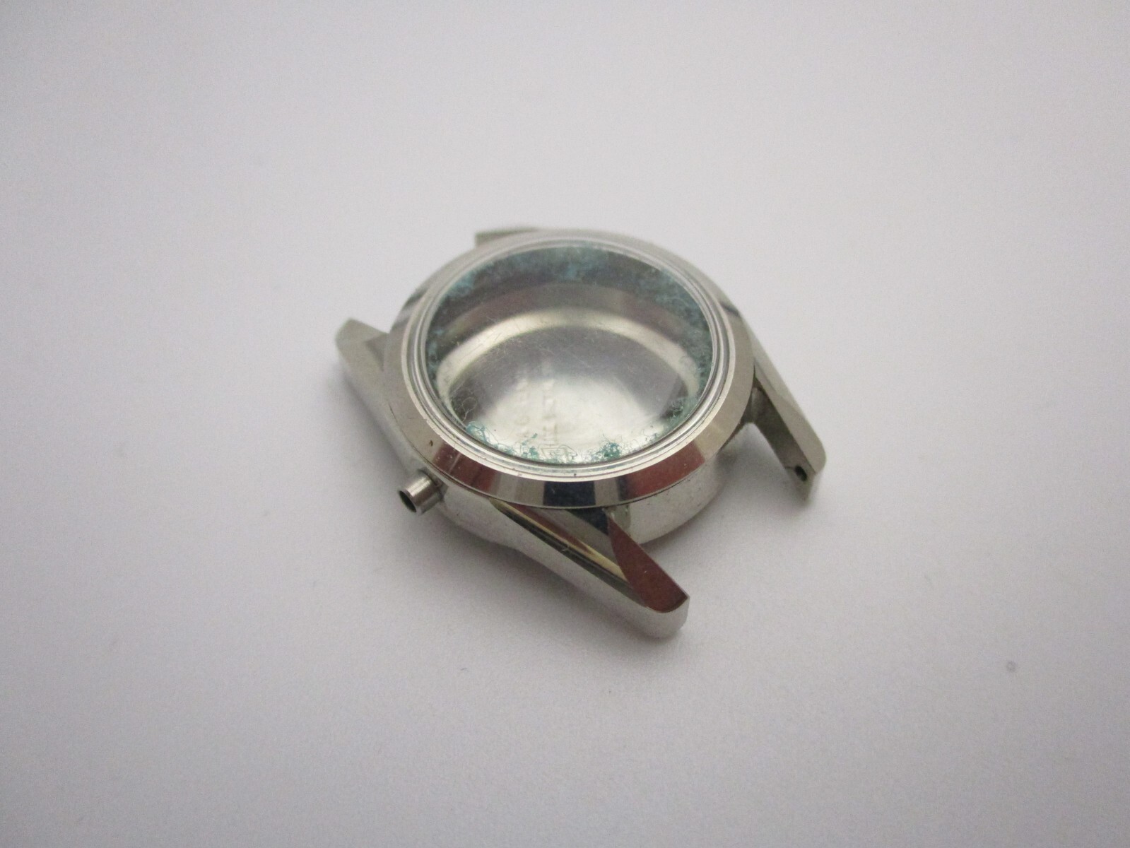 CROTON NIVADA SA GRENCHEN Watch Industry Sample NOS Swiss Case Crystal ScrewBack