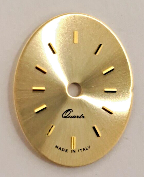 Champagne Oval Dial for Women’s Cal Gold ETA 901.001 Watch – 19 x 15mm