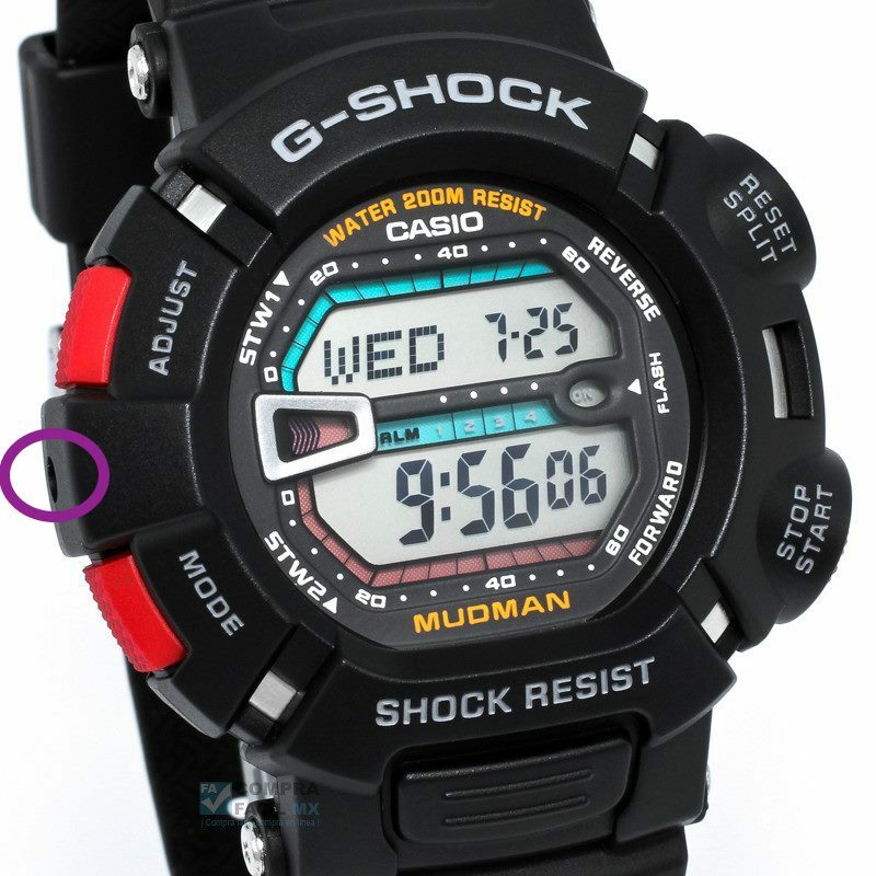 Genuine Casio G-Shock G9000 G9000MC G9000MX G9000R G9000TLC bezel screw @ 9:00