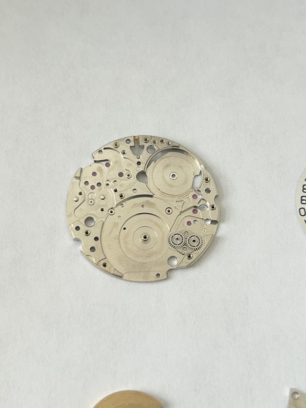 Universal Geneve Cal 1-67 Polerouter Movement Watch Part Balance Fork Wheel 66 2