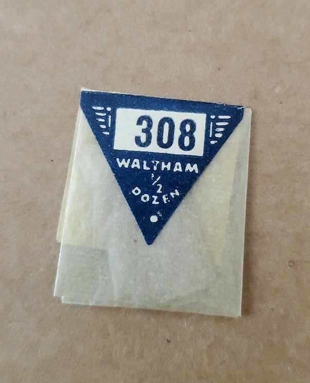 Sealed Pack Of 6 Waltham 12s-0s-6/0 P/N 78 Jewel Screws