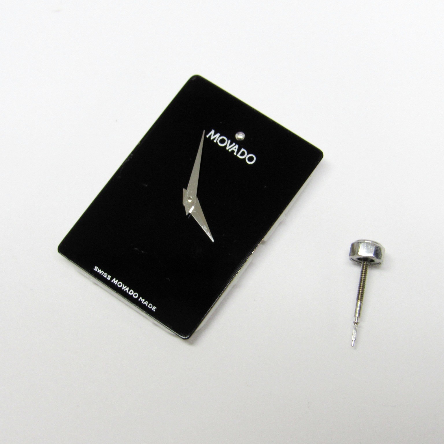 Mens Movado Valor 0604682 Dial Hands Movement Stem And Crown