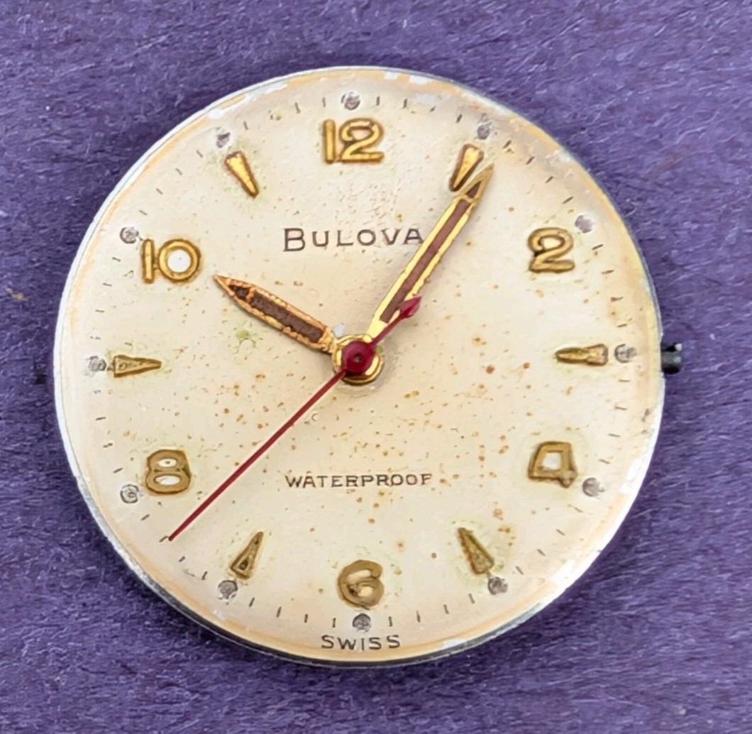 Bulova 17 Jewel Movement (cal 11AFC), Sweep Second., in Running Order