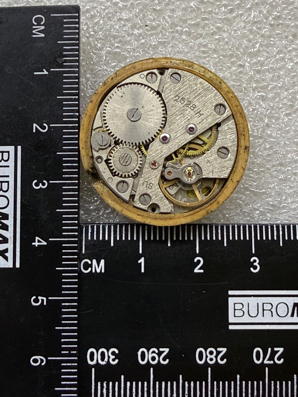 Watch movement USSR Raketa Cal.2628 plus Dial. For parts .