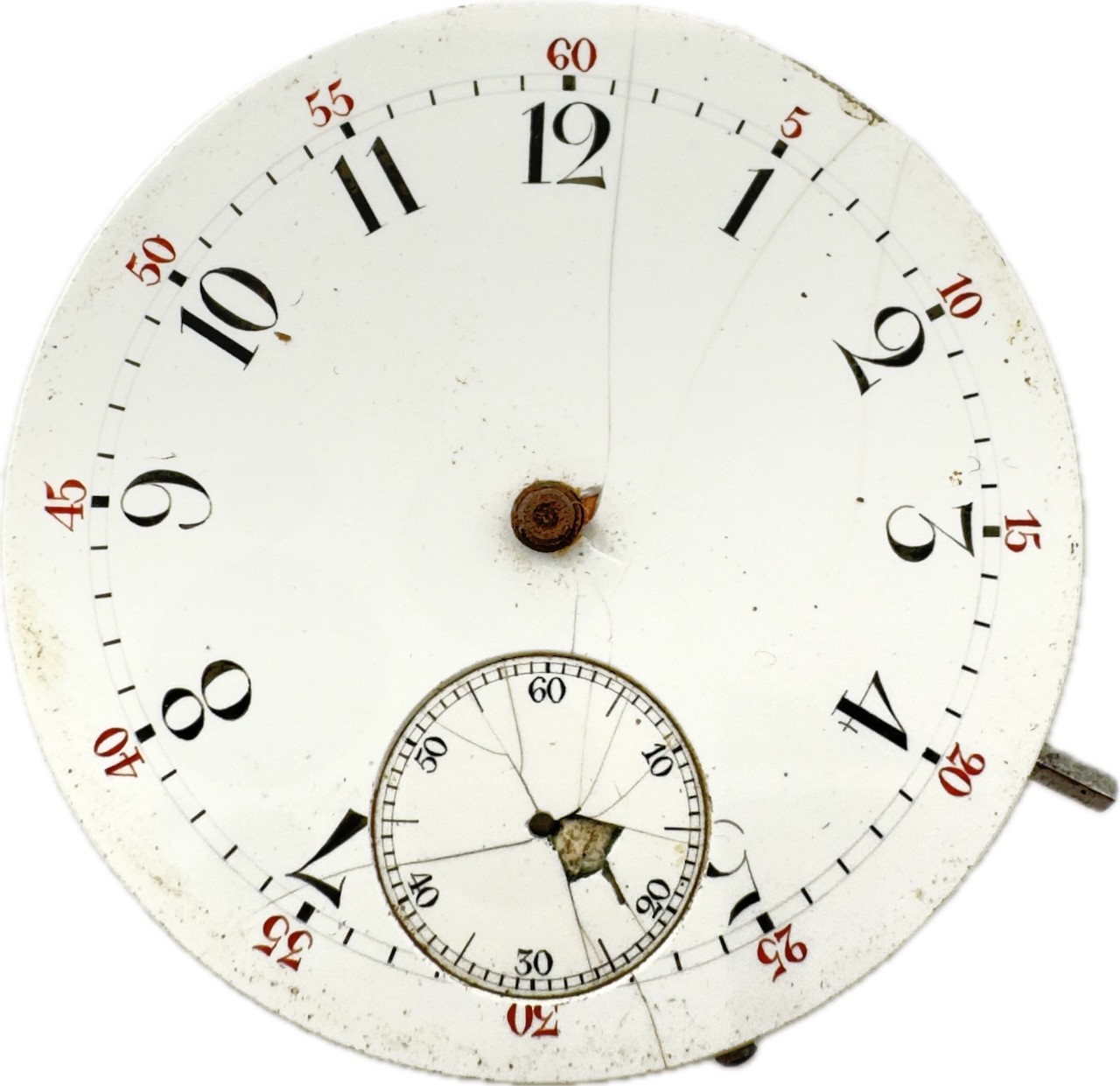 Antique 43mm Agassiz Snail Cam Regulator Mechanical Pocket Watch Movement Swiss