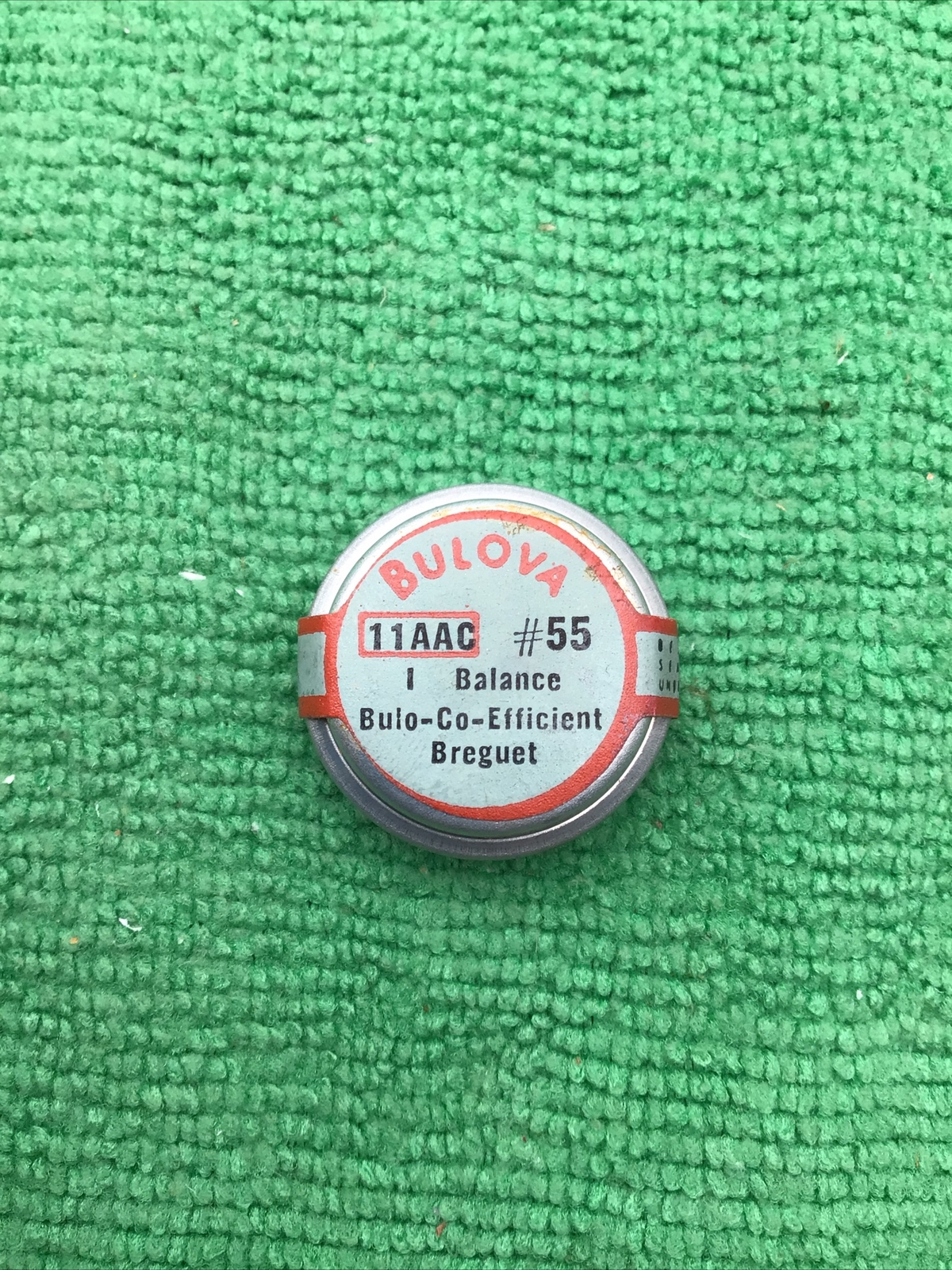 Bulova 11AAC 721/245 Balance Wheel Watch Part