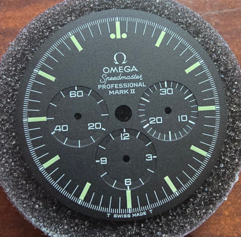 VINTAGE OMEGA SPEEDMASTER MARK II TRITIUM DIAL CAL 861 31.5MM NEAR PERFECT 1970