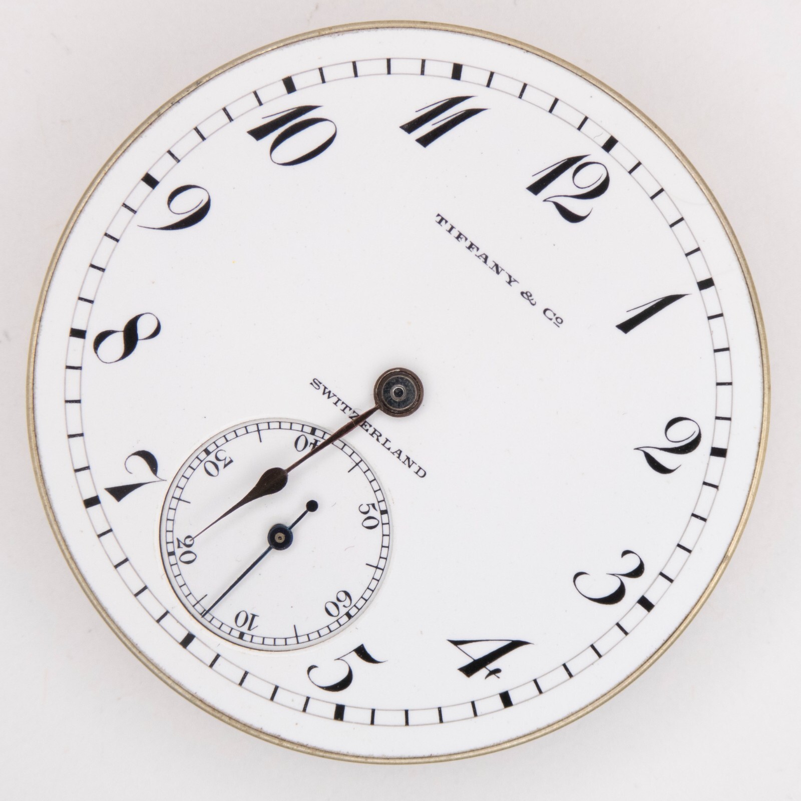 Agassiz for Tiffany 38.7 x 7.2 mm 16-Jewel Antique Pocket Watch Movement