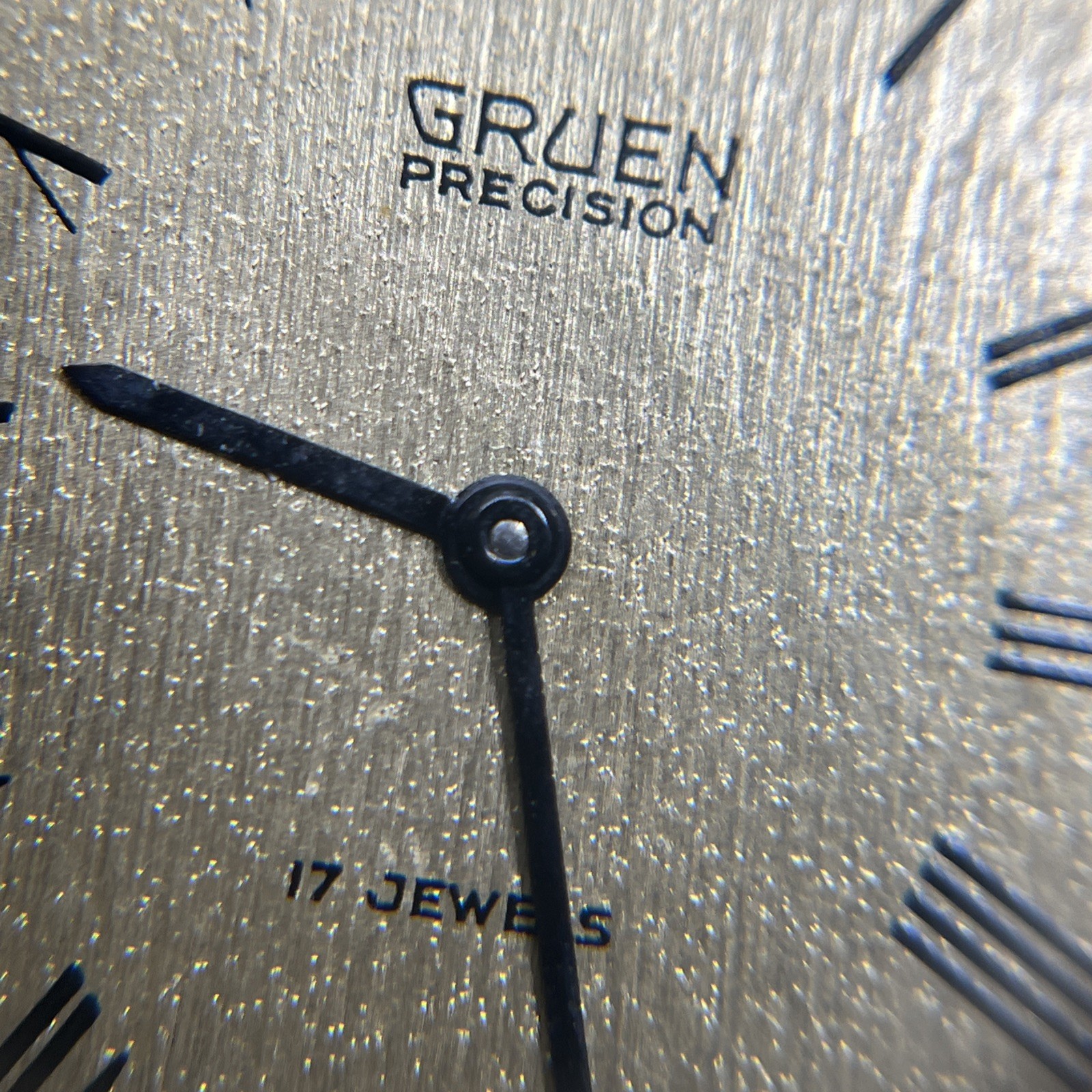 Gruen Cal. 455R Movement With Dial And Hands (00)