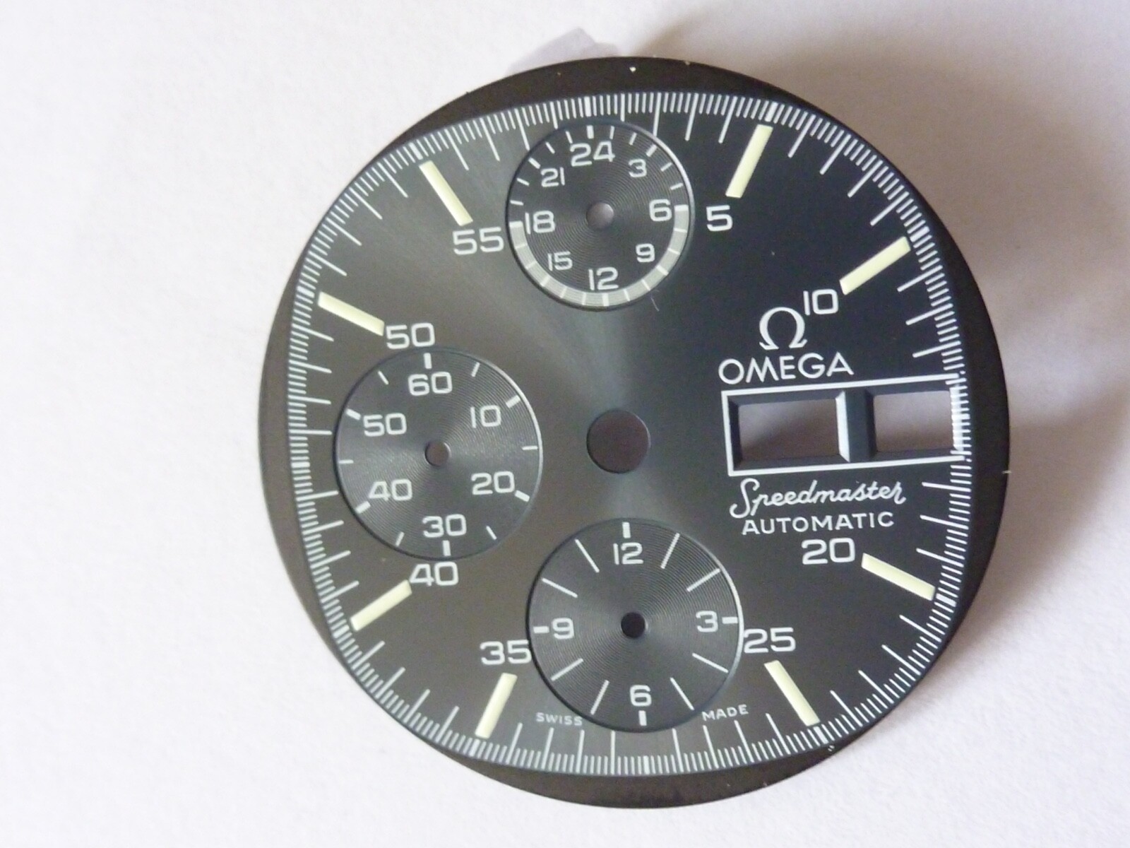 Omega Speedmaster 1045 dial Black 176.014 TV Automatic Chronograph service dial