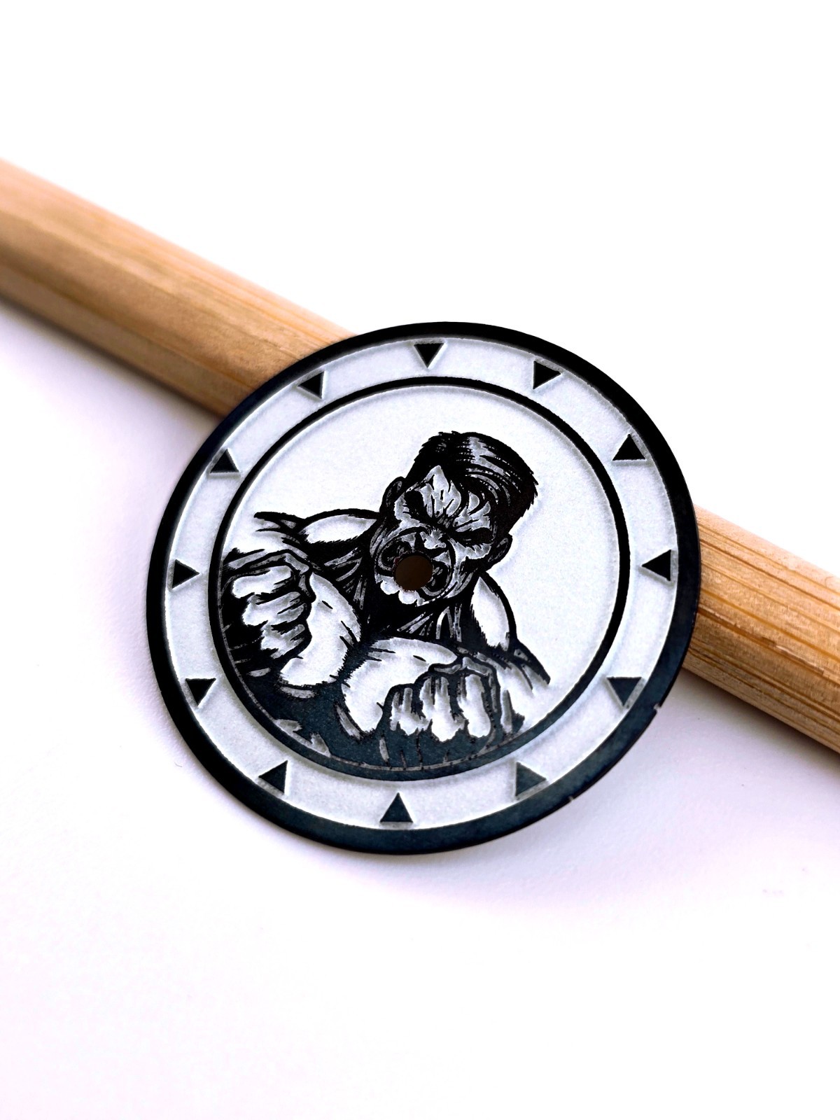 Custom-Made FULL LUME Watch Dial | The HULK! – Order any designsize