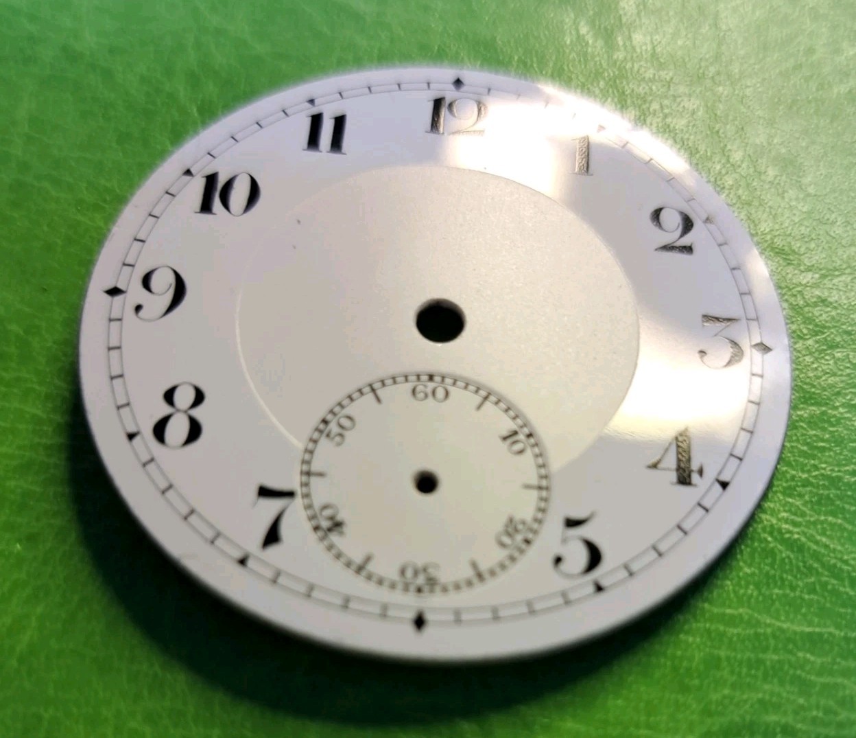 Unbranded 43mm Ceramic Pocket Watch Dial New #36