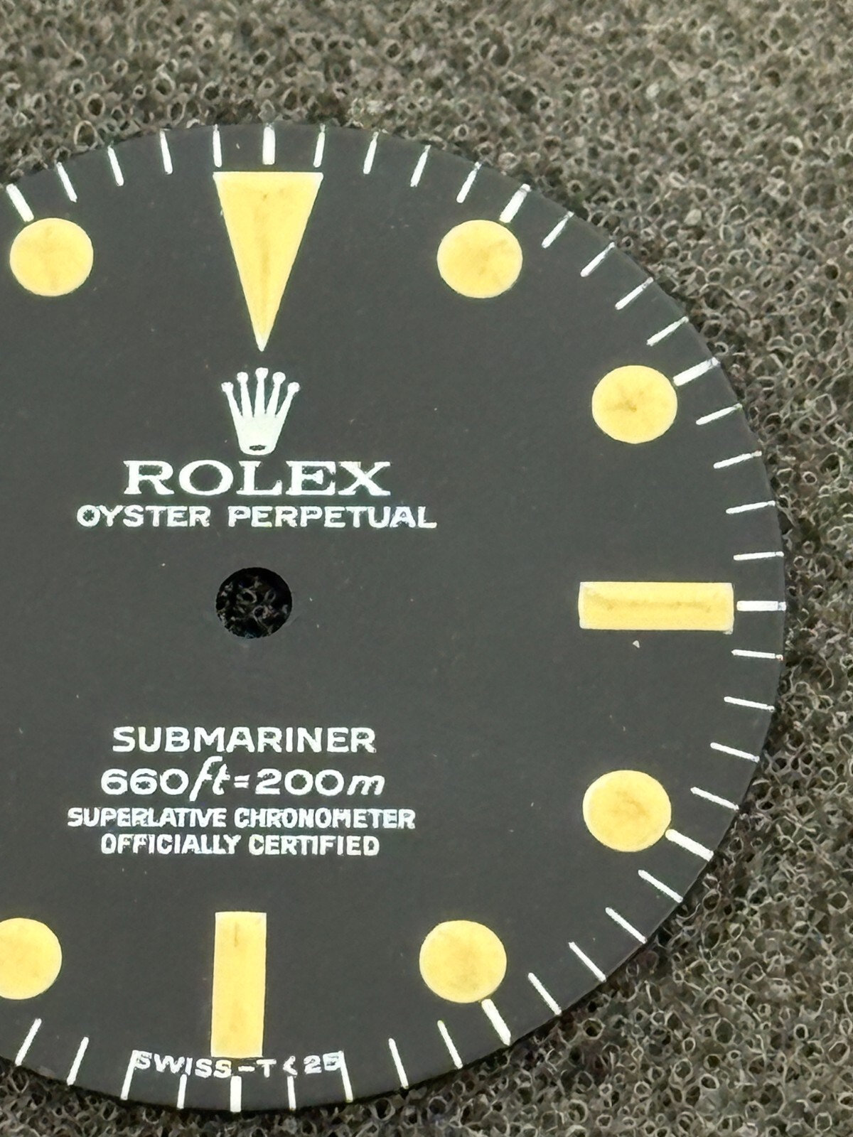 Rolex Vintage Sunmariner For Model 5513 600ft. Beautiful Original Dial