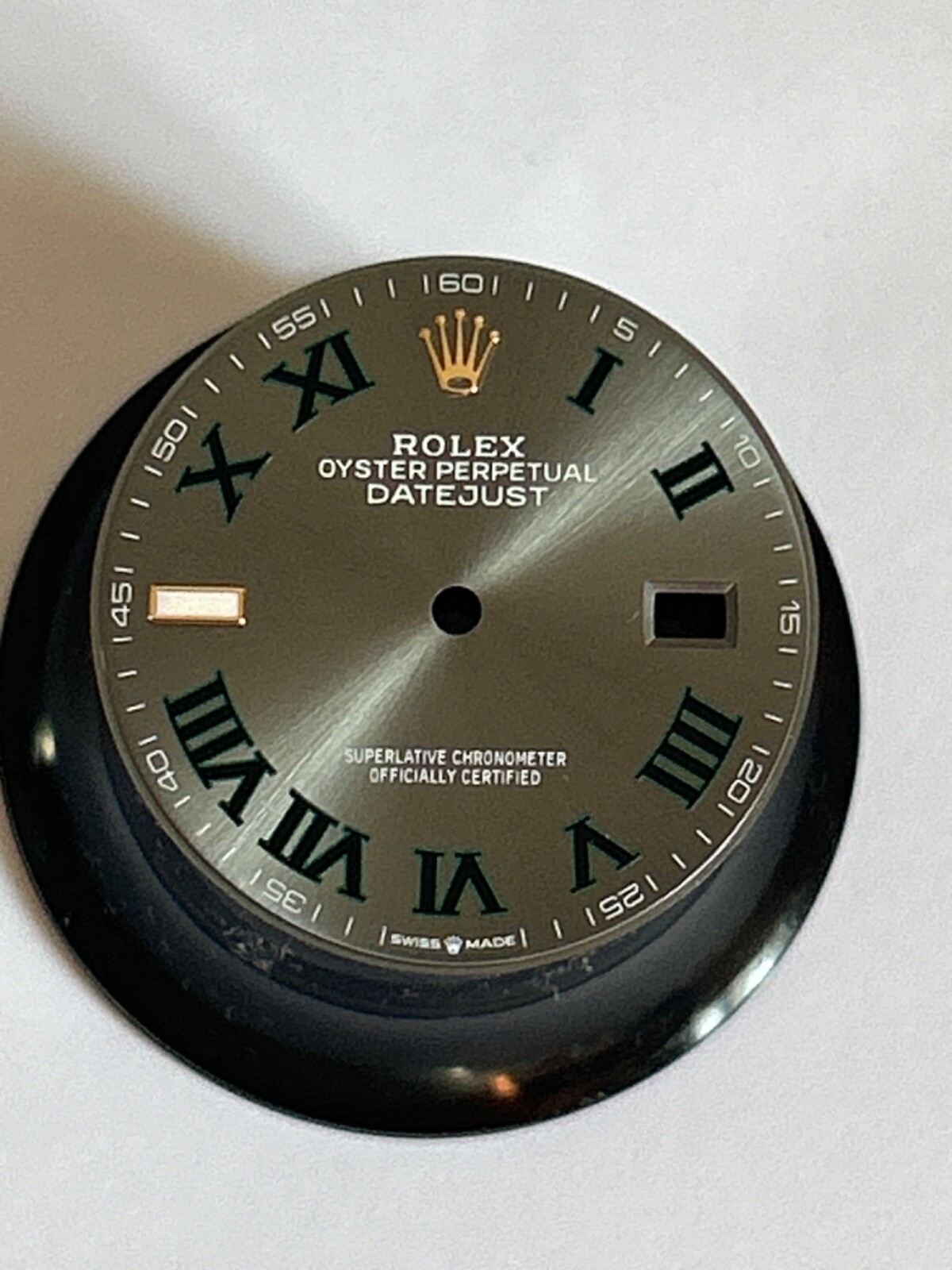 NEW Original Rolex Wimbledon 126231 Datejust 36mm Two-Tone Rose Gold Dial