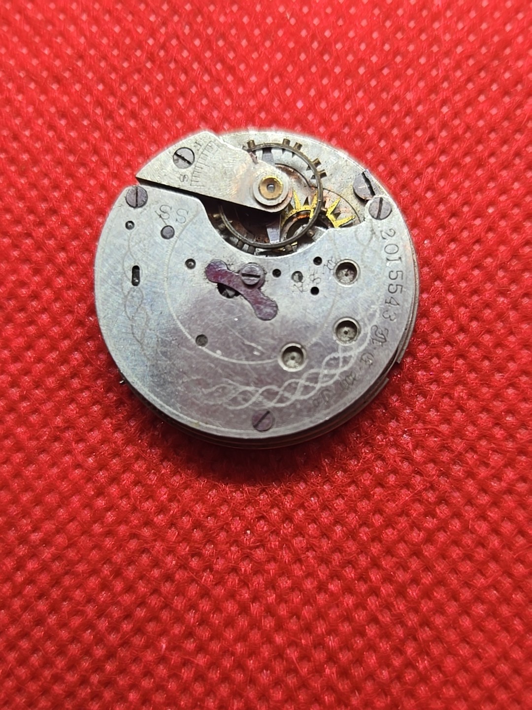 Lot Of Three New England Watch Company Movements For Parts Or Repair 2D