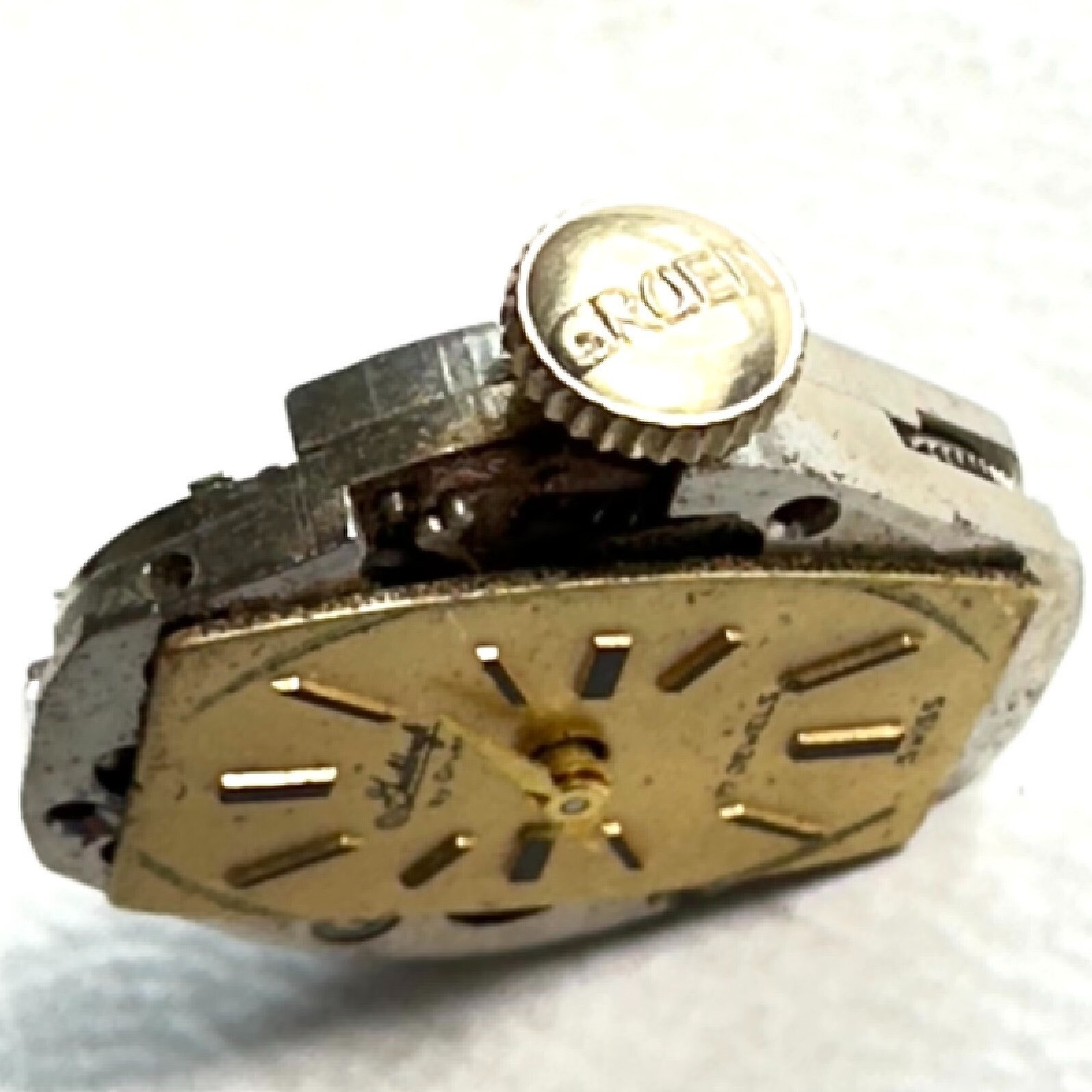 Gruen 225R Ladies 17 Jewel Mechanical Watch Movement FOR PARTS 20-215