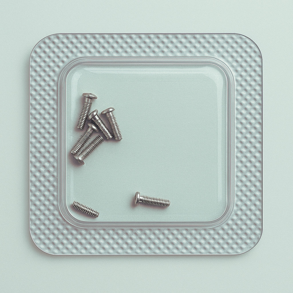 🔩 Cartier Santos Watch Screws – 1.6×1.0×4.1 mm | Precision Set of 8