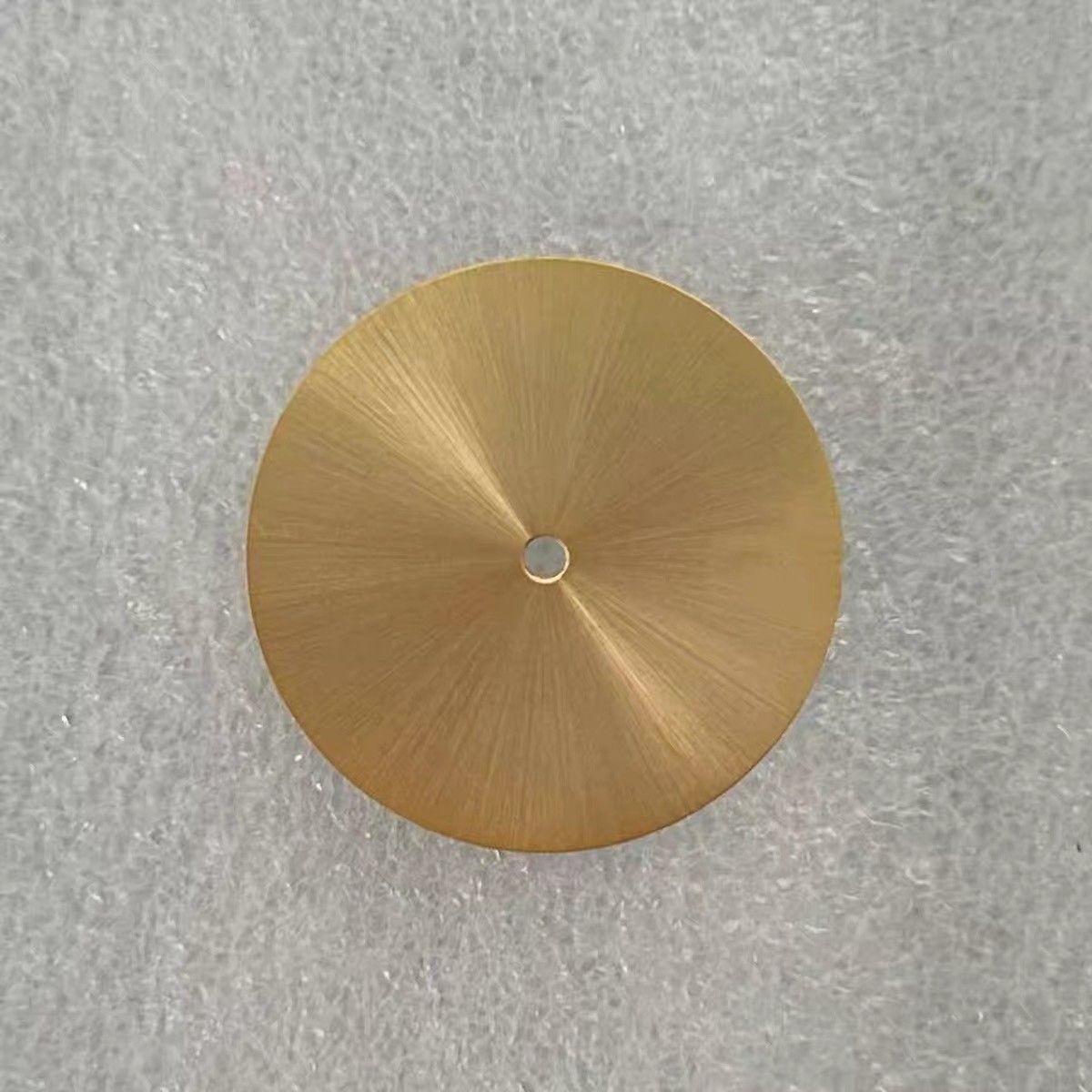 28.5mm Plain Gold Stainless Steel Watch Dial for NH35/36
