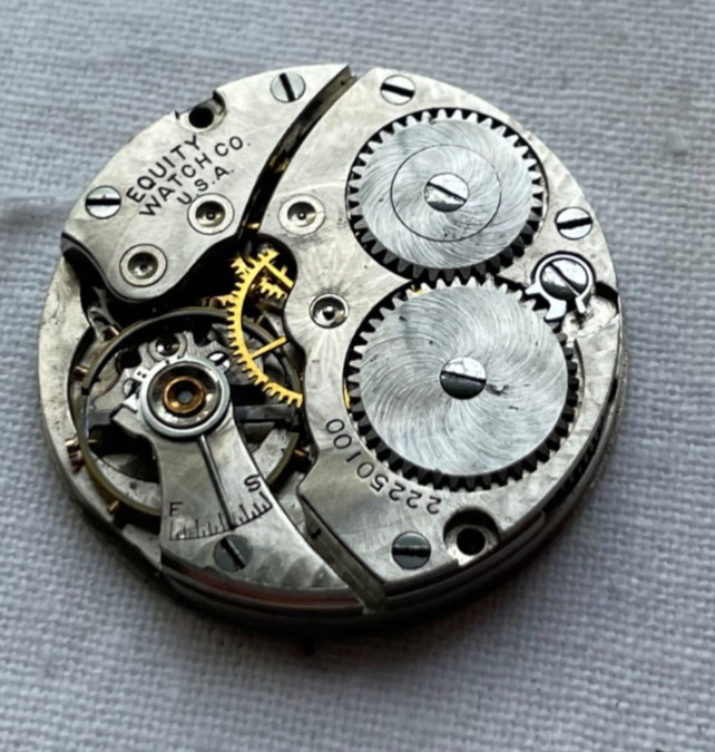 Waltham Equity – movement for mens watch AS IS, lot 2105