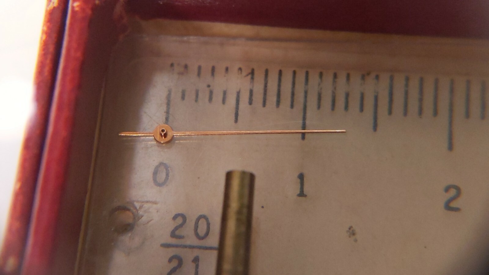 Universo original Swiss ROSE SWEEP SECOND HAND. Trou 0.25 Cal 119 contre-poids