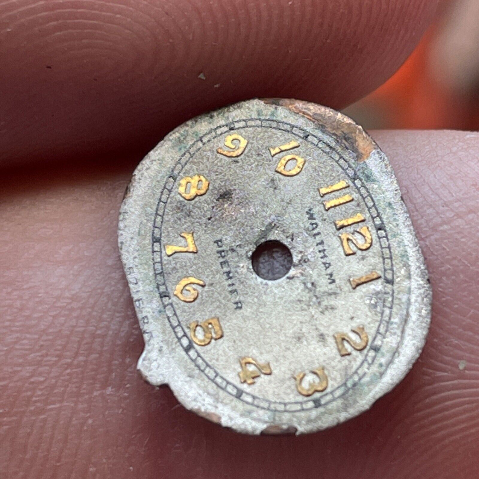 VTG Waltham Watch Co. Premier Woman’s Watch Face PARTS