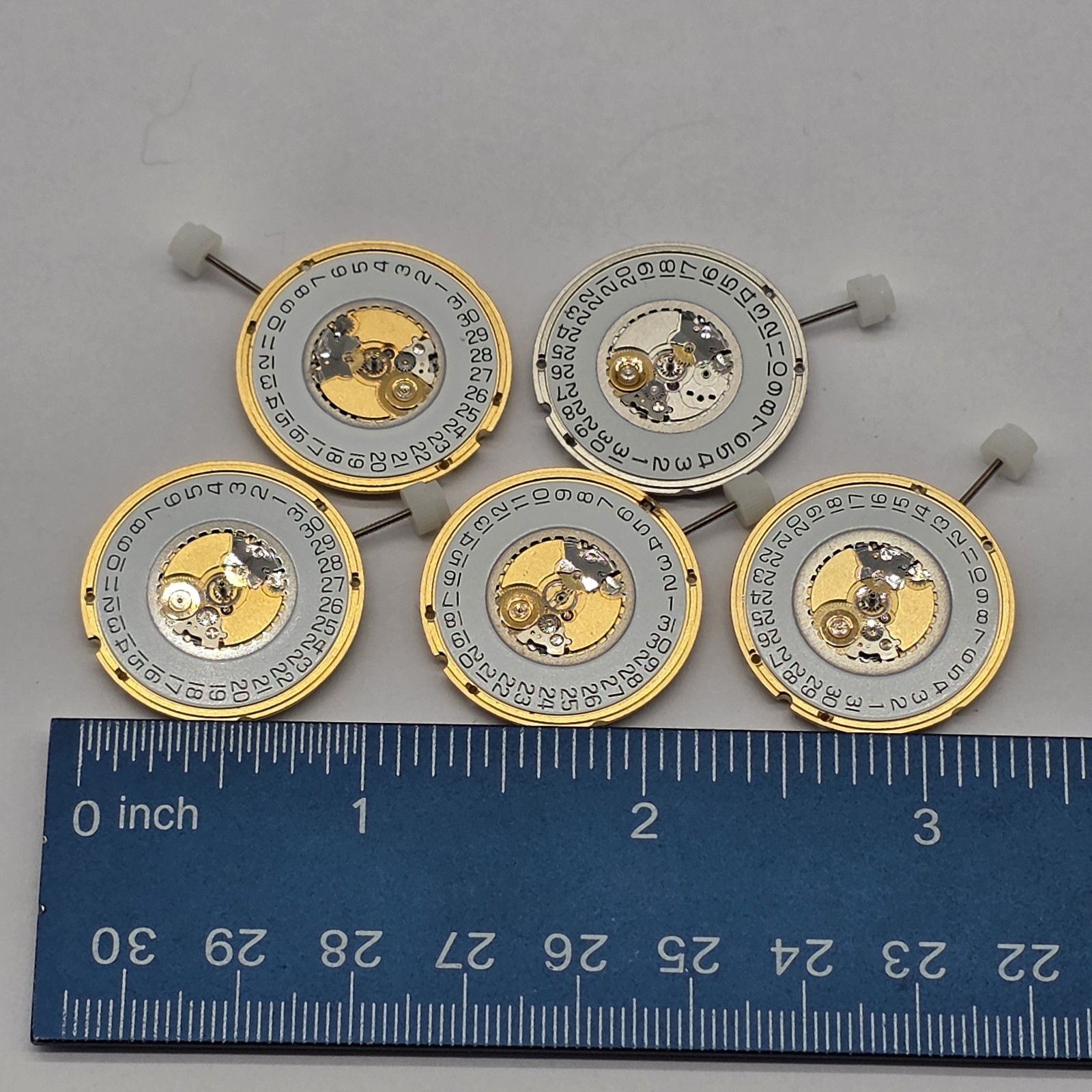 Tag Heuer Watch Movement Quartz 7 Jewels Swiss Lot Of 5 Parts Or Repair BL33